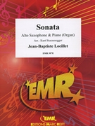 Sonata by Loeillet Jean-Baptiste - Sturzenegger Kurt - for Alto Saxophone and Organ (Alto Saxophone and Organ)