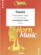 Sonata by Loeillet Jean-Baptiste - Sturzenegger Kurt - for Eb Horn and Organ (Eb Horn and Organ)