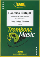 Concerto In B-flat by Telemann Georg Philipp - Slokar and Fluck - for Alto Tromb (Alto Tromb)