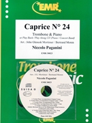 Caprice # 24 by Paganini Niccolo - Mortimer and Moren - for Trombone and Piano (Trombone and Piano (+ CD Play Back / Play Along optional))