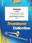 Sonata C Minor by Telemann Georg Philipp - Slokar and Luy - for Trombone and Organ (Trombone and Organ)