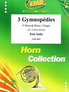 3 Gymnopedies by Satie Erik - Mourey Colette - for Horn and Piano (Horn and Piano)