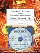 Play The 1st Clarinet With The Philharmonic Wind Orchestra by Various for Play With The Philharmonic Wind Orchestra (Play With The Philharmonic Wind Orchestra (+ CD))