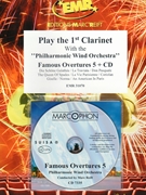 Play The 1st Clarinet With The Philharmonic Wind Orchestra by Various for Play With The Philharmonic Wind Orchestra (Play With The Philharmonic Wind Orchestra (+ CD))