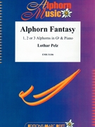 Alphorn Fantasy by Pelz Lothar for 3 Alphorns and Piano (3 Alphorns and Piano (12 or 3 Alphorns in Gb / Sol bemol))