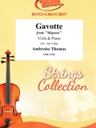 Gavotte by Thomas Ambroise - Valta Jan - for Viola and Piano (Viola and Piano)