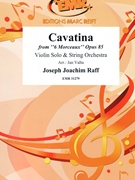 Cavatina by Raff Joseph Joachim - Valta Jan - for String Orchestra (String Orchestra (Violin Solo))