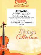 Melodie by Gluck and Sgambati - Valta Jan - for Clarinet and String Quartet (Clarinet and String Quartet)