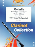 Melodie by Gluck and Sgambati - Valta Jan - for Clarinet and Piano (Clarinet and Piano)