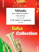 Melodie by Gluck and Sgambati - Valta Jan - for Tuba and Piano (Tuba and Piano)