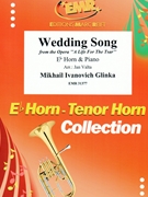 Wedding Song by Glinka Mikhail Ivanovich - Valta Jan - for Eb Horn and Piano (Eb Horn and Piano)