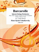 Barcarolle by Tchaikovsky Pyotr Ilyich - Mourey Colette - for Tenor Saxophone and String Orchestra (Tenor Saxophone and String Orchestra)