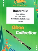 Barcarolle by Tchaikovsky Pyotr Ilyich - Mourey Colette - for Oboe and Piano (Oboe and Piano)