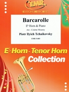 Barcarolle by Tchaikovsky Pyotr Ilyich - Mourey Colette - for Eb Horn and Piano (Eb Horn and Piano)