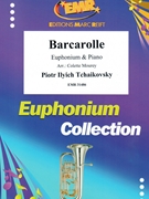Barcarolle by Tchaikovsky Pyotr Ilyich - Mourey Colette - for Euphonium and Piano (Euphonium and Piano)