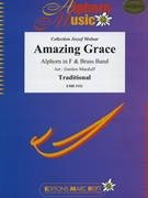 Amazing Grace by Traditional - MacDuff Gordon - for Alphorn and Brass Band (Alphorn and Brass Band (Alphorn in F / Fa))