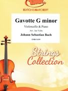 Gavotte G minor by Bach Johann Sebastian - Valta Jan - for Violoncello and Piano (Violoncello and Piano)