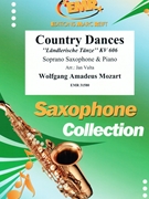 Country Dances by Mozart Wolfgang Amadeus - Valta Jan - for Soprano Saxophone and Piano (Soprano Saxophone and Piano)