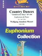 Country Dances by Mozart Wolfgang Amadeus - Valta Jan - for Euphonium and Piano (Euphonium and Piano)