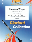 Rondo Ab Major by Mozart Wolfgang Amadeus - Karel Chudy - for Clarinet and Piano (Clarinet and Piano)