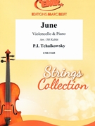 June by Tchaikovsky Pyotr Ilyich - Jiri Kabat - for Violoncello and Piano (Violoncello and Piano)