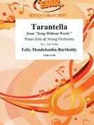 Tarantella by Mendelssohn-Bartholdy Felix - Valta Jan - for String Orchestra (String Orchestra (Piano Solo))