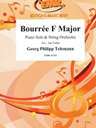 Bourree F Major by Telemann Georg Philipp - Valta Jan - for String Orchestra (String Orchestra (Piano Solo))