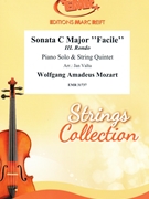 Sonata C Major Facile by Mozart Wolfgang Amadeus - Valta Jan - for Piano and String Quintet (Piano and String Quintet)
