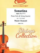 Sonatina by Clementi Muzio - Vit Chudy - for Piano and String Quartet (Piano and String Quartet)
