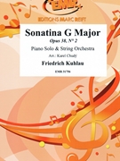 Sonata in G Major by Kuhlau Friedrich - Karel Chudy - for String Orchestra (String Orchestra (Piano Solo))