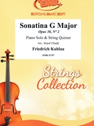 Sonatina G Major by Kuhlau Friedrich - Karel Chudy - for Piano and String Quintet (Piano and String Quintet)