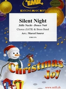 Silent Night by Saurer Marcel - Moren - for Chorus (Chorus (SATB) and Brass Band)