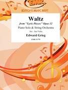 Waltz by Grieg Edward - Valta Jan - for Piano and String Orchestra (Piano and String Orchestra)