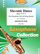 Slavonic Dance by Dvorak Antonin - Jiri Kabat - for Alto Saxophone and String Quintet (Alto Saxophone and String Quintet)