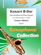 Konzert B-Dur by Albinoni Tomaso - Slokar and Fluck - for Alto Saxophone and Piano (Alto Saxophone and Piano)