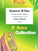 Konzert B-Dur by Albinoni Tomaso - Slokar and Fluck - for Bb Bass and Organ (Bb Bass and Organ)