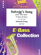 Solvejg's Song by Grieg Edward - Valta Jan - for Eb Bass and Piano (Eb Bass and Piano)