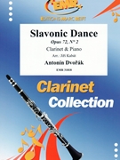 Slavonic Dance by Dvorak Antonin - Jiri Kabat - for Clarinet and Piano (Clarinet and Piano)