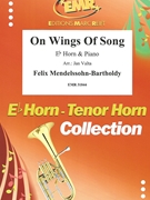 On Wings Of Song by Mendelssohn-Bartholdy Felix - Valta Jan - for Eb Horn and Piano (Eb Horn and Piano)