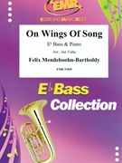 On Wings Of Song by Mendelssohn-Bartholdy Felix - Valta Jan - for Eb Bass and Piano (Eb Bass and Piano)