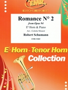 Romance # 2 by Schumann Robert - Mourey Colette - for Eb Horn and Piano (Eb Horn and Piano)
