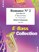 Romance # 2 by Schumann Robert - Mourey Colette - for Eb Bass and Piano (Eb Bass and Piano)