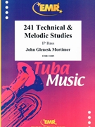 241 Technical & Melodic Studies by Mortimer John Glenesk for Eb Bass Tutors and Studies (Eb Bass Tutors and Studies)
