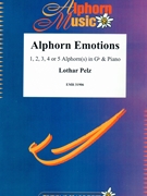 Alphorn Emotions by Pelz Lothar for 5 Alphorns and Piano (5 Alphorns and Piano (1234 or 5 Alphorns Gb / Sol bemol))