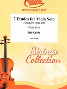 7 Etudes for Viola Solo by Kabat Jiri for Viola Solo (Viola Solo)