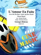 L'Amour En Fuite by Delerue Georges - Michal Worek and Bertrand Moren - for Brass Band (Brass Band (Marschformat / Petit format / Card Size))