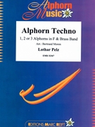 Alphorn Techno by Pelz Lothar - Moren Bertrand - for Alphorn and Brass Band (Alphorn and Brass Band (Marschformat / Petit format / Card Size))