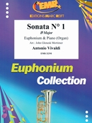 Sonata # 1 in Bb Major by Vivaldi Antonio Lucio - Mortimer John Glenesk - for Euphonium and Organ (Euphonium and Organ)