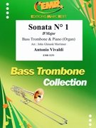 Sonata # 1 in Bb Major by Vivaldi Antonio Lucio - Mortimer John Glenesk - for Bass Trombone and Piano (Bass Trombone and Piano)