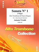 Sonata # 1 in Eb Major by Vivaldi Antonio Lucio - Mortimer John Glenesk - for Alto Trombone and Piano (Alto Trombone and Piano)
